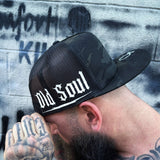 OLD SOUL BLACK CAMO SIDE STYLE BLACK HAT