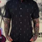 ESSENTIAL HUSTLE DIAMOND SNAP BUTTON UP