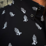 ESSENTIAL PRAY FOR MY ENEMIES BUTTON UP