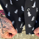 ESSENTIAL PRAY FOR MY ENEMIES BUTTON UP