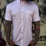 ESSENTIAL ORCHID SNAP BUTTON UP