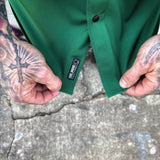 ESSENTIAL FORMAL GREEN SNAP BUTTON UP