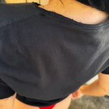 ROAD RASH RAW EDGE BLACK TEE