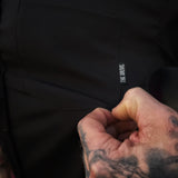 ONYX BLACK SNAP BUTTON UP