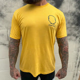 NO FUCKS CLASSIC TEE *YELLOW*