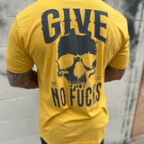 NO FUCKS CLASSIC TEE *YELLOW*