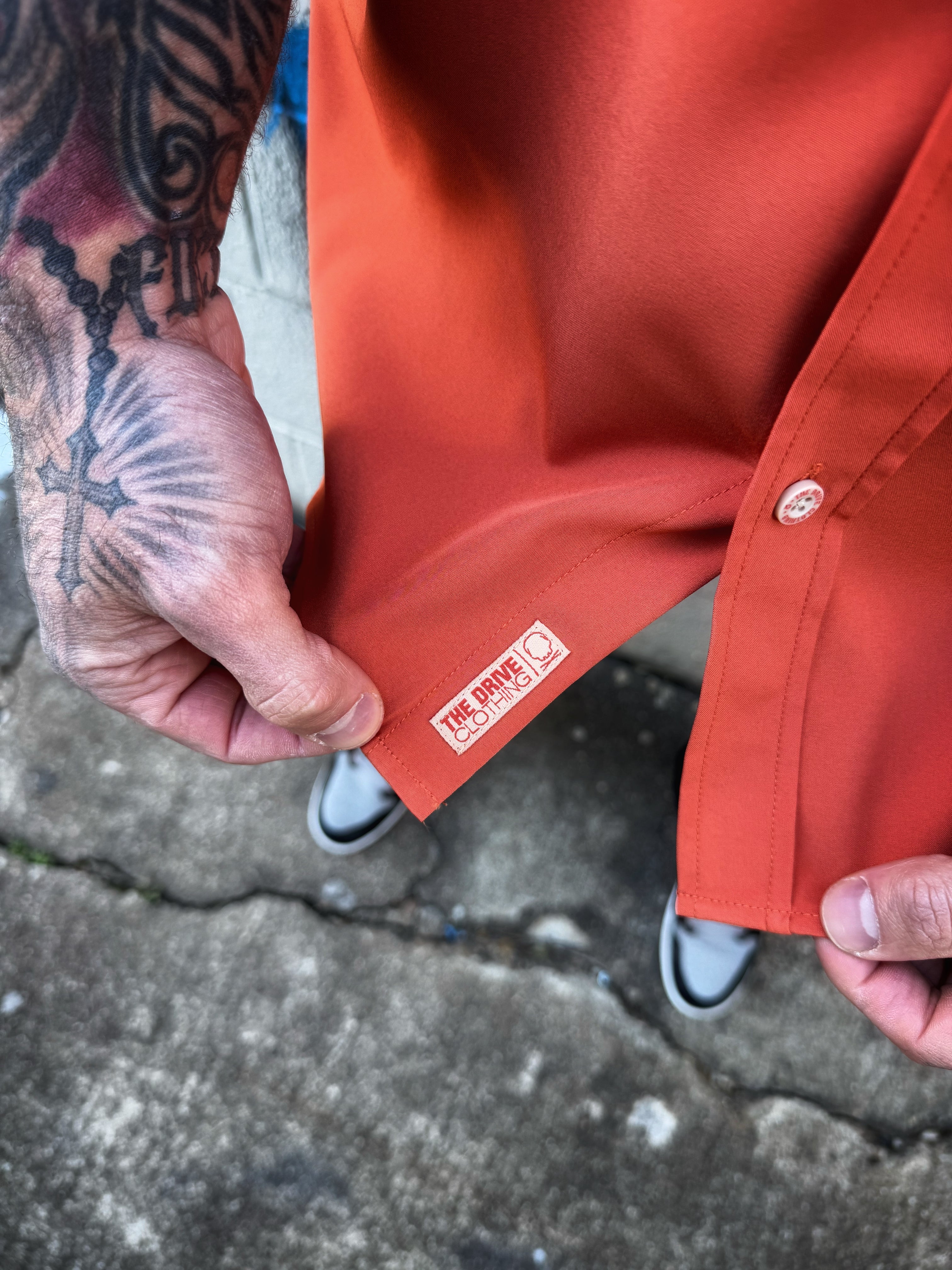 #TDC - A62 - NO ONE - WIDE NECK CROP - SMALL - The Drive Clothing