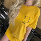NO FUCKS CLASSIC TEE *YELLOW*
