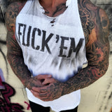 PUNK LET 'EM HATE WHITE STRINGER