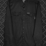TDC WELDIN SHIT BLACK FR FLANNEL - The Drive Clothing