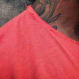 ROAD RASH RAW EDGE VINTAGE SALMON TEE