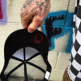 VAMPIRE BADMAN CURVED BILL BLACK HAT