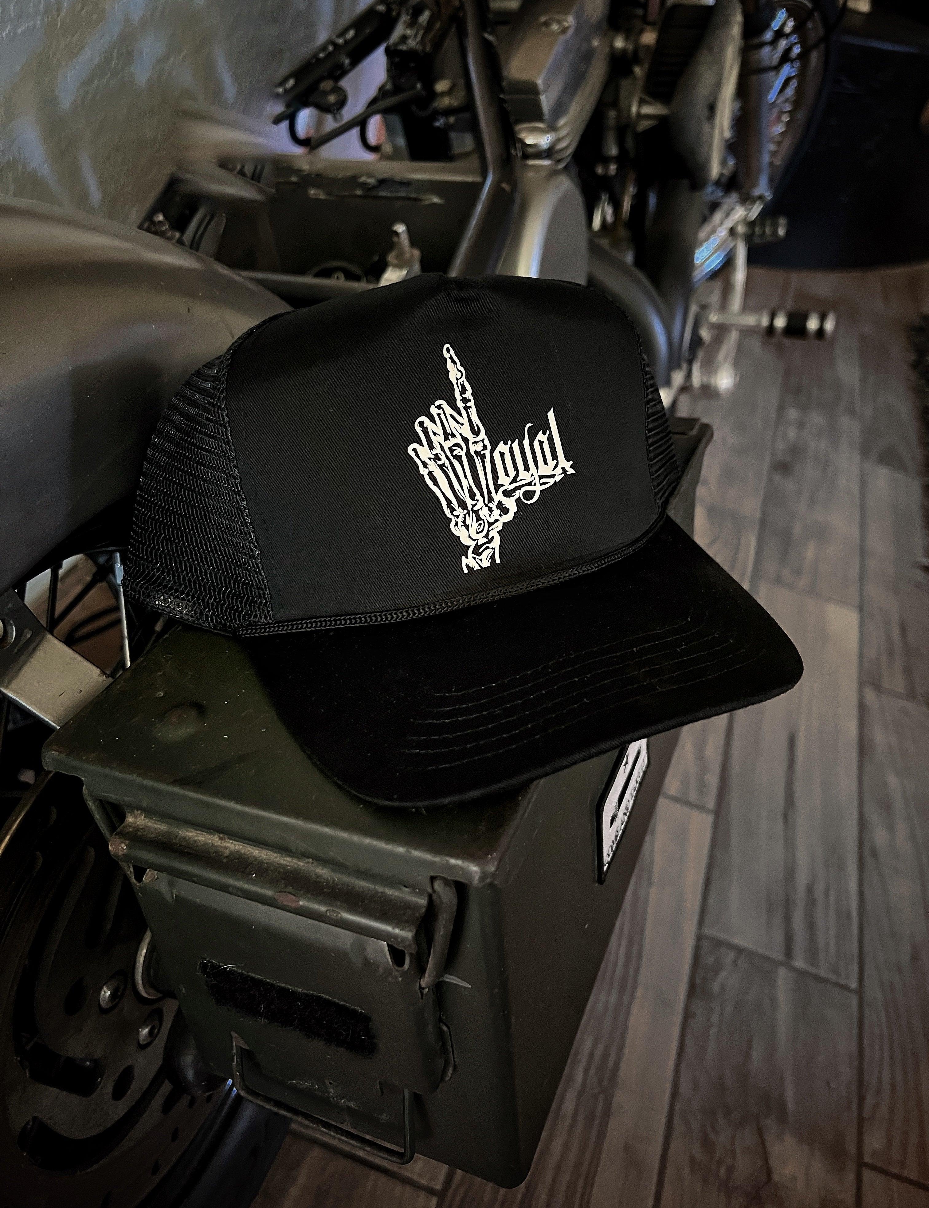 LOYAL CURVED BILL BLACK HAT - The Drive Clothing