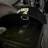 BLACKSHEEP CURVED BILL BLACK HAT - The Drive Clothing