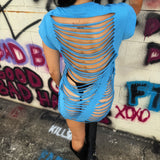 ROAD RASH HEART BEACH VIBES VINTAGE ROYAL CARIBE TEE