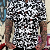 BE YOU MATTE BLACK SNAP BUTTON UP