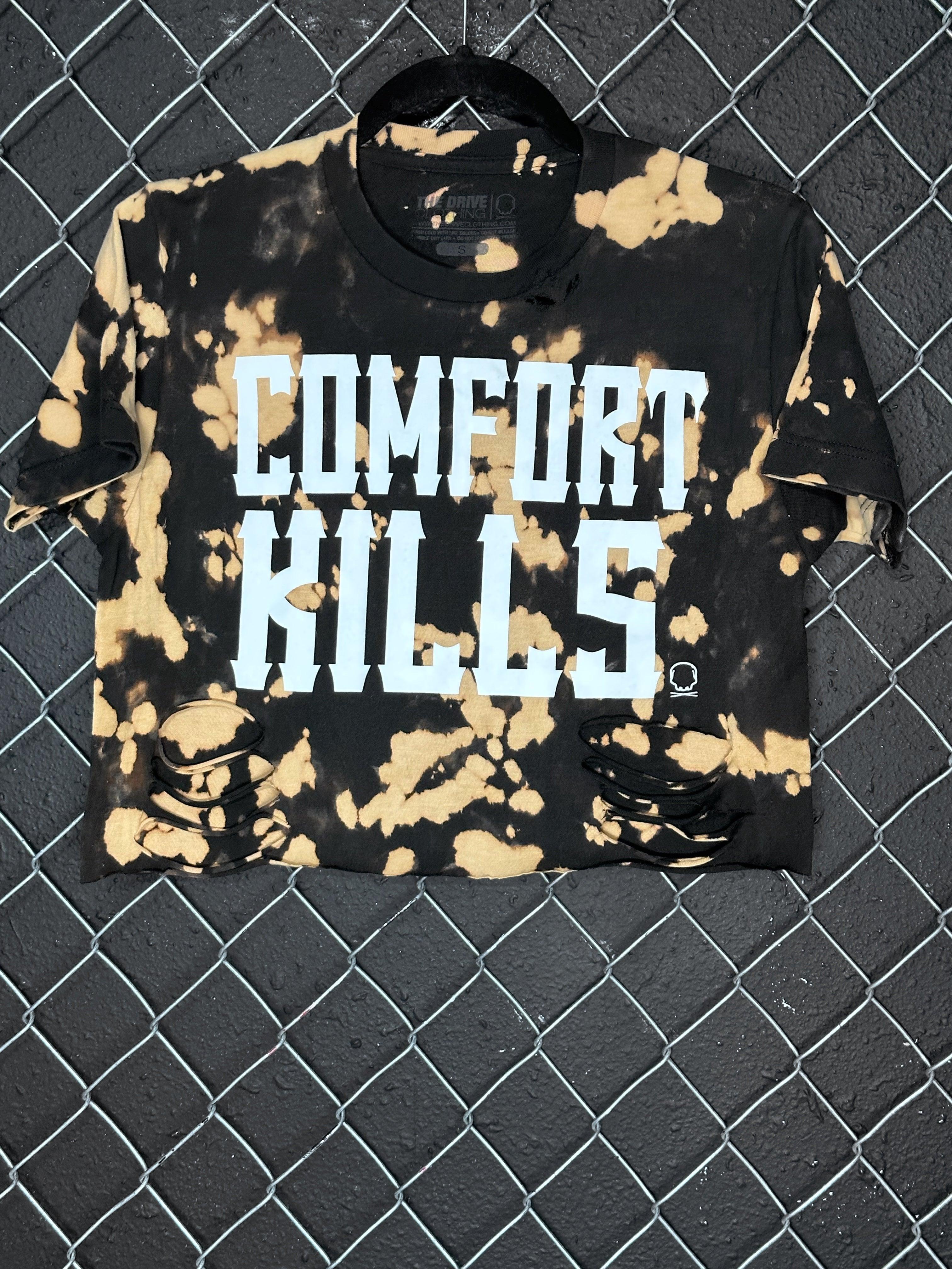#TDC - A23 - COMFORT KILLS - CROP TOP - SMALL - The Drive Clothing