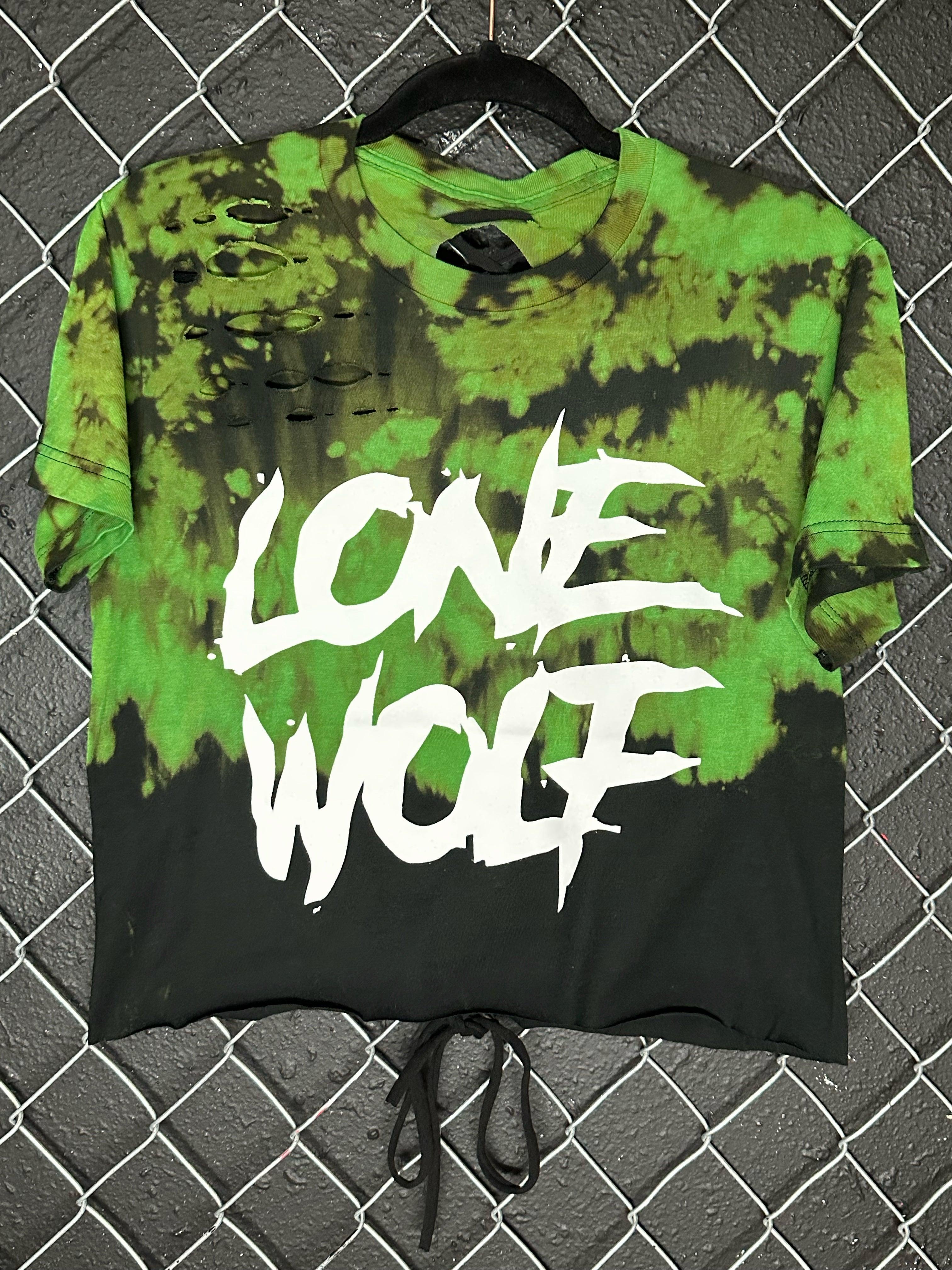 #TDC - A171 - LONE WOLF - CROP TOP - SMALL - The Drive Clothing