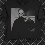 MICHAEL MYERS CROP TOP