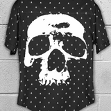 HARD WORK INFINITY SKULL BUTTON UP