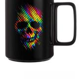 JAGGED COLOR SKULL COFFEE MUG