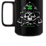 LUCKY FIREFIGHTER COFFEE MUG