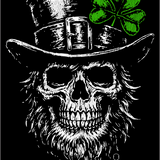 LUCKY SKULL DECAL