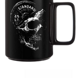 LIFTING SKULL COFFEE MUG