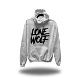 LONE WOLF SIDE HOODIE WHITE 2.0