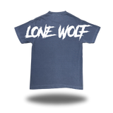 LONE WOLF FADED NAVY OVERSIZED BILLBOARD TEE