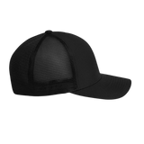 CUSTOMIZE BLACK FLEXFIT MESH HAT