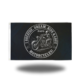 MOTORCYCLES FLAG
