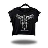 SACRAFICE MUSCLE CROP TOP