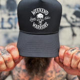 WEEKEND WARRIORS CURVED BILL BLACK HAT