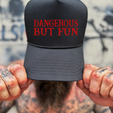 DANGEROUS CURVED BILL BLACK HAT