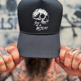 SON B*TCH CURVED BILL BLACK HAT