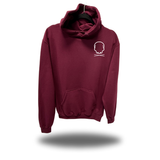 NEVER WANTED HOODIE MAROON