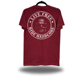 HARDCORE MAROON CLASSIC TEE