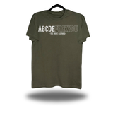 ABCDEF*CKYOU MILITARY GREEN CLASSIC TEE