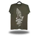 SAINTS SINNERS MILITARY GREEN CLASSIC TEE