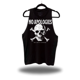 NO APOLOGIES STRINGER TANK TOP