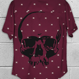 MURDER NOBODY CARES BUTTON UP