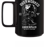 OVERWOEKED MUG