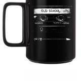 OLD BLACK COFFEE MUG