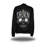 CROWN SKULL OVERSIZED PRINT HOODIE