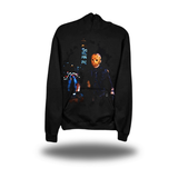 80'S JASON OVERSIZED PRINT HOODIE