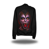 80'S LADY SILVIA OVERSIZED PRINT HOODIE