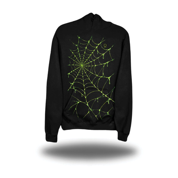 SLIME WEB OVERSIZED PRINT HOODIE