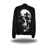 SKULLCROSS OVERSIZED PRINT HOODIE