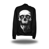 CRAZY SKULL OVERSIZED PRINT HOODIE